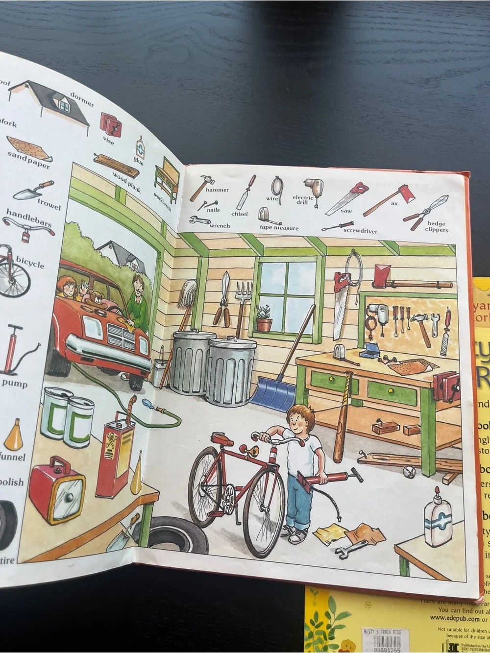 Usborne Farmyard Tales Rusty’s Train Ride Book 333 Word Book Bundle
